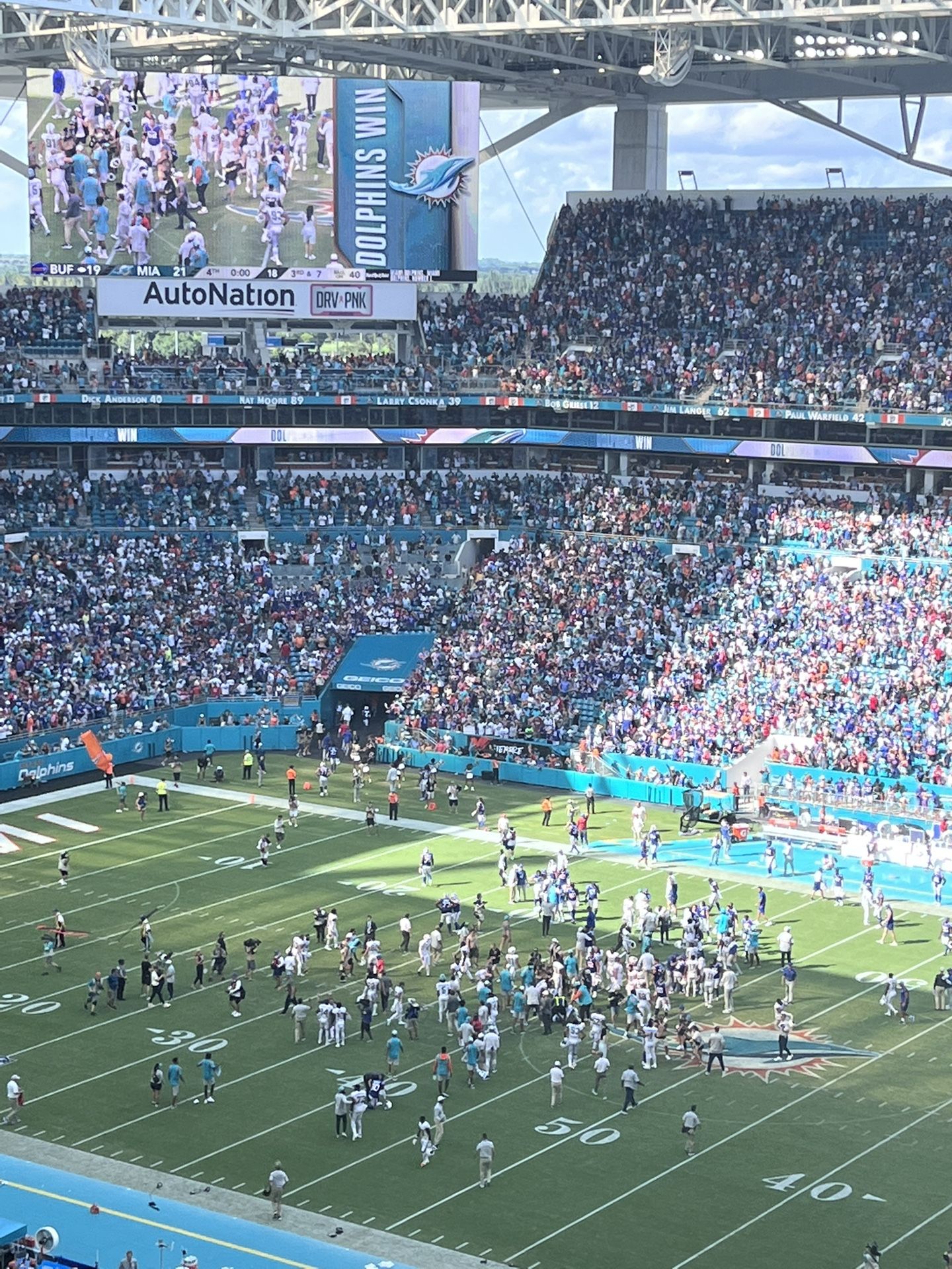Dolphins VS Vikings