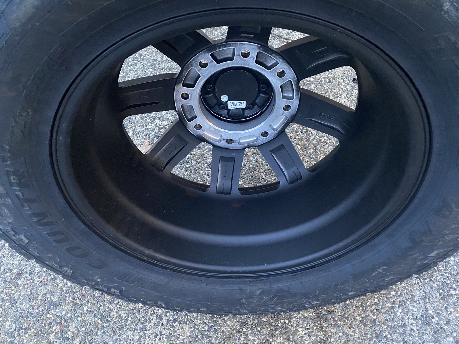 Fuel D436 Dually Front Wheel Spare