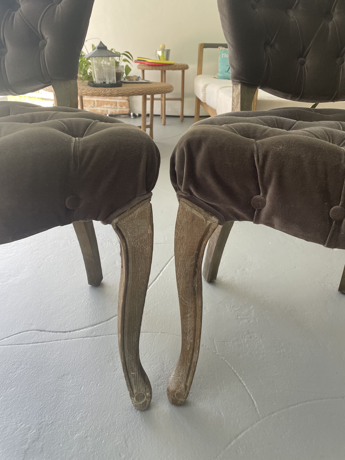 Dining Chairs - Brown (2)