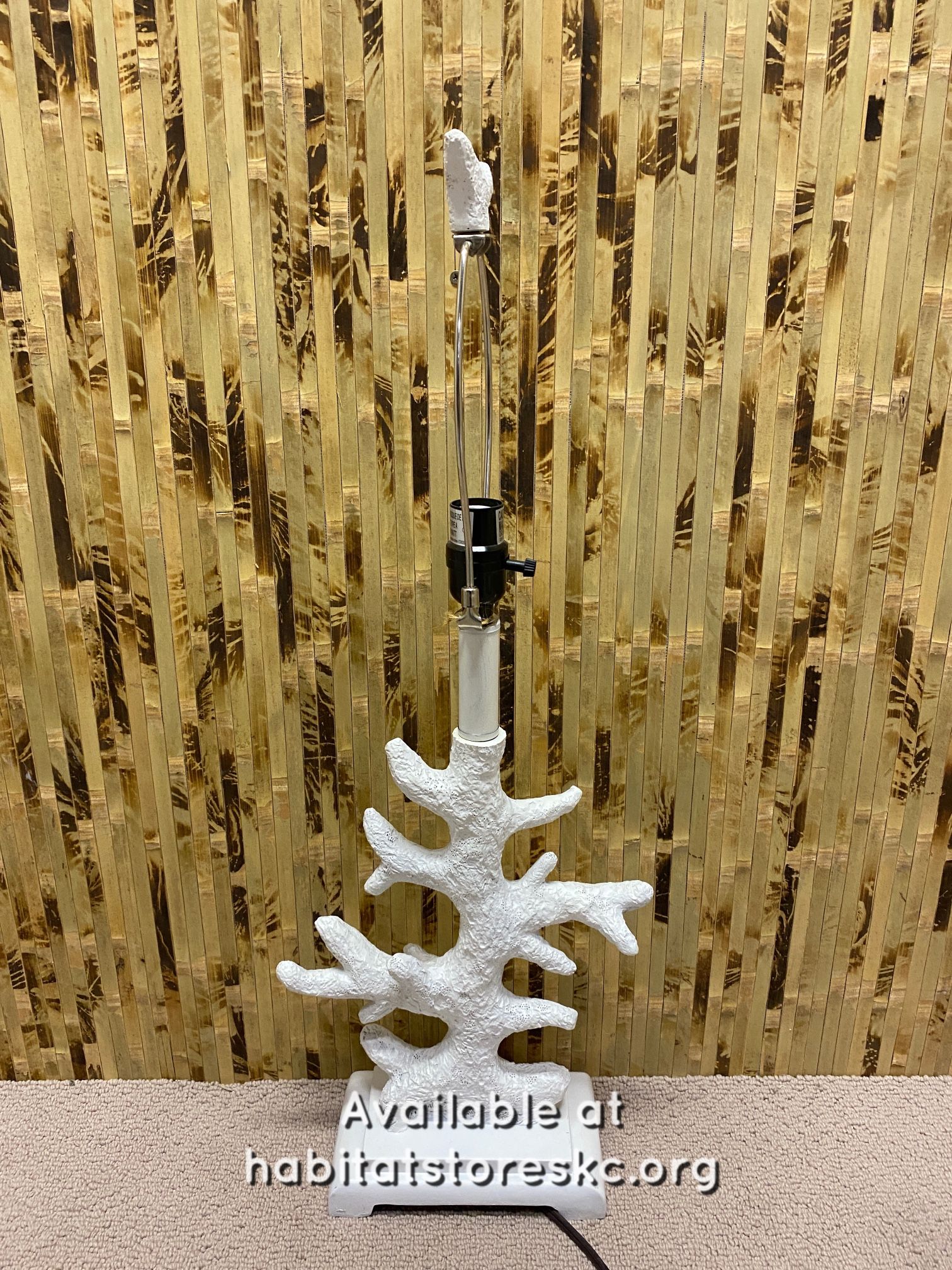 White Coral Lamp