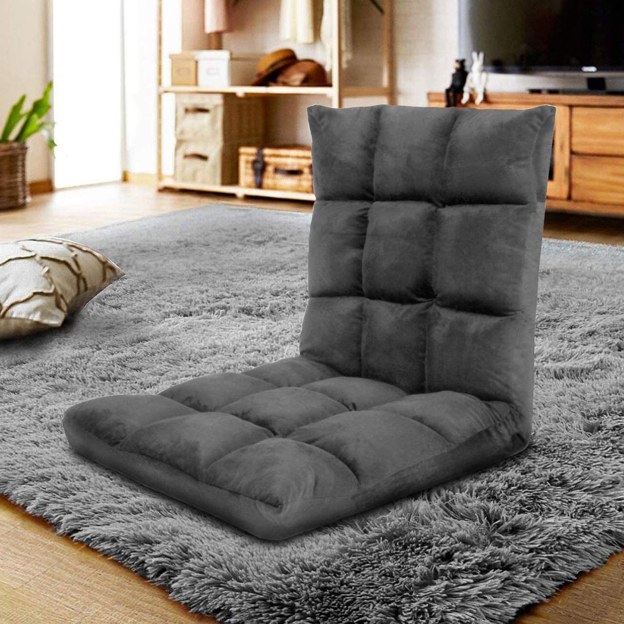 Adjustable Gaming Floor Sofa, Chair for Adults & Kids