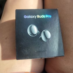 Brand New Never Opened  Black Galaxy Buds Pro Thumbnail