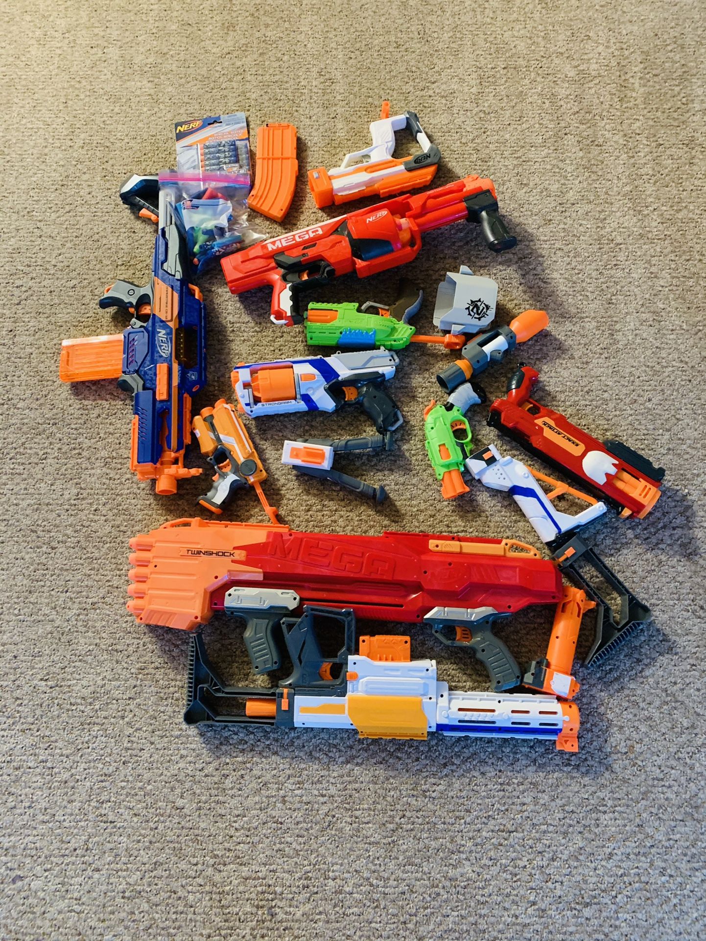 Nerf guns
