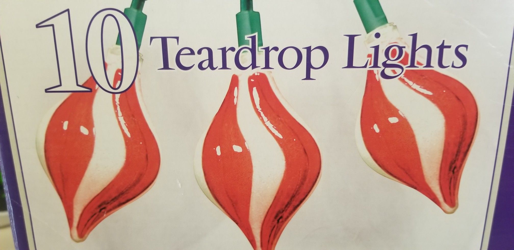 Teardrop lights