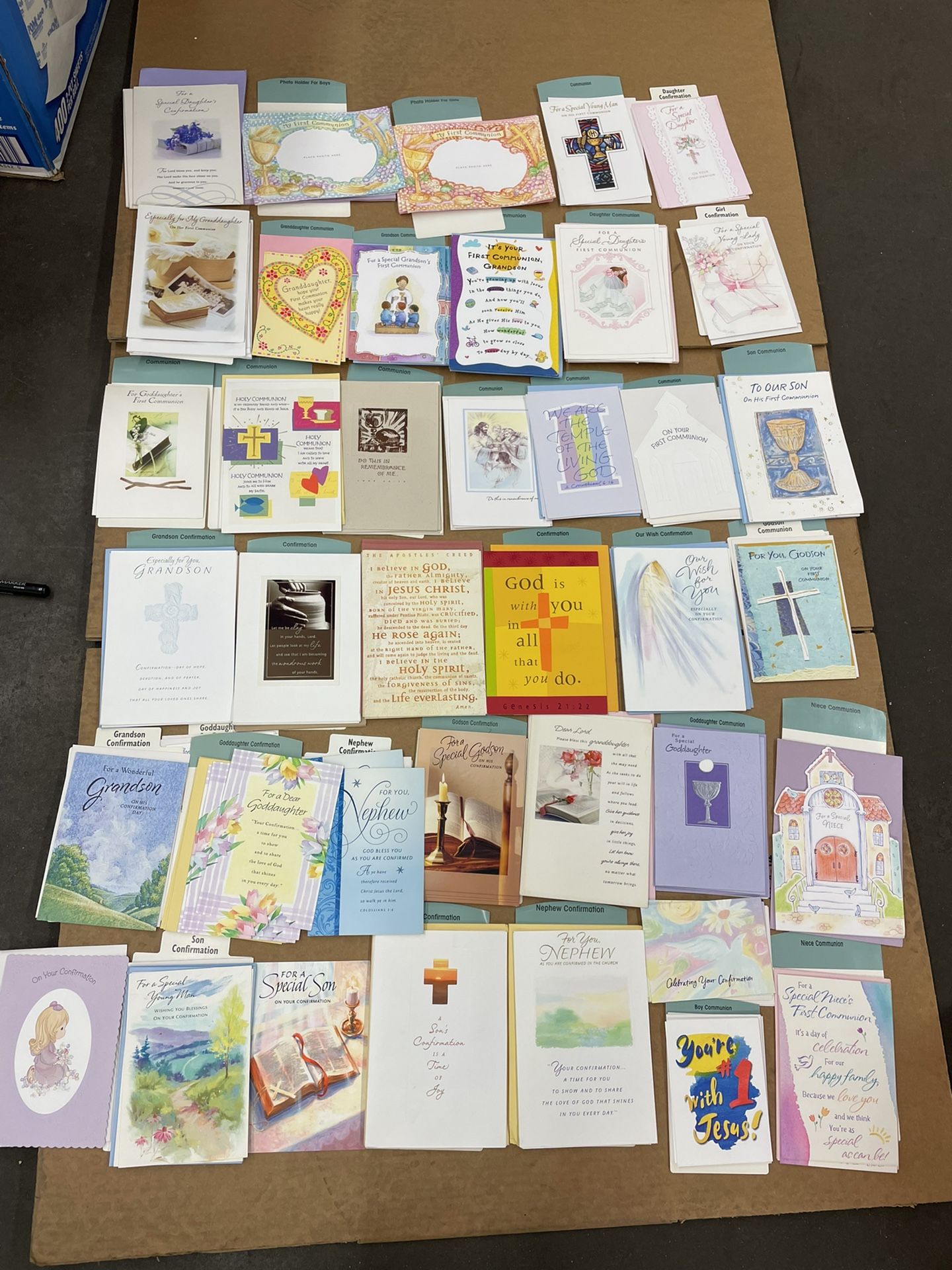 Lot of invitation cards