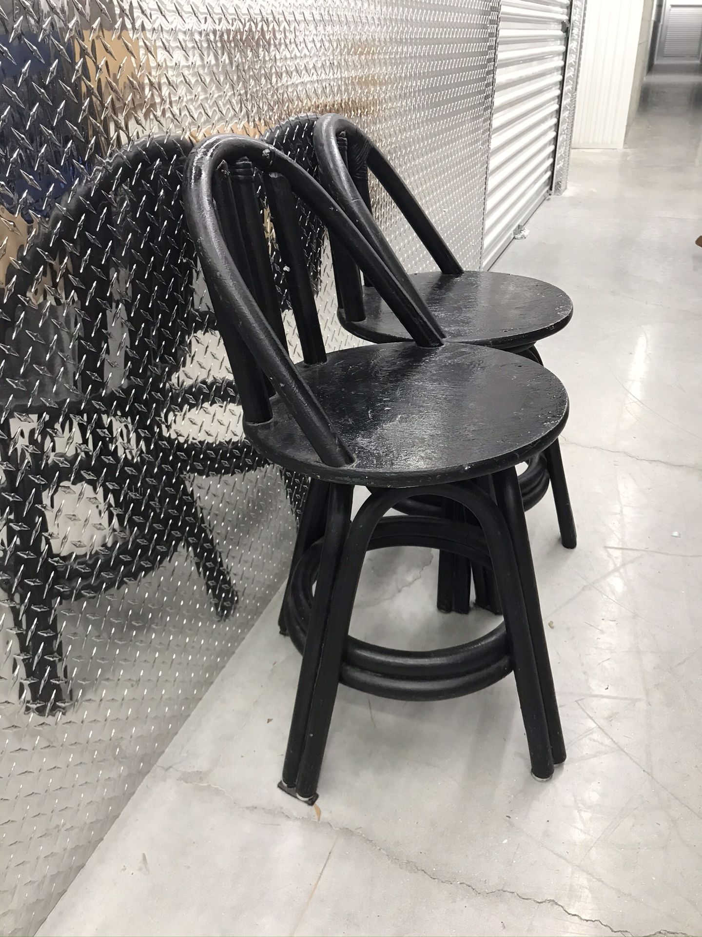 Pair Of Swivel Bar Chairs