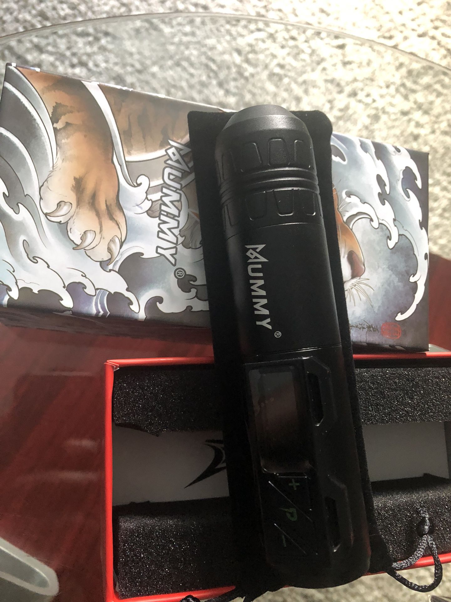 Mummy Wireless Battery Pen Tattoo
