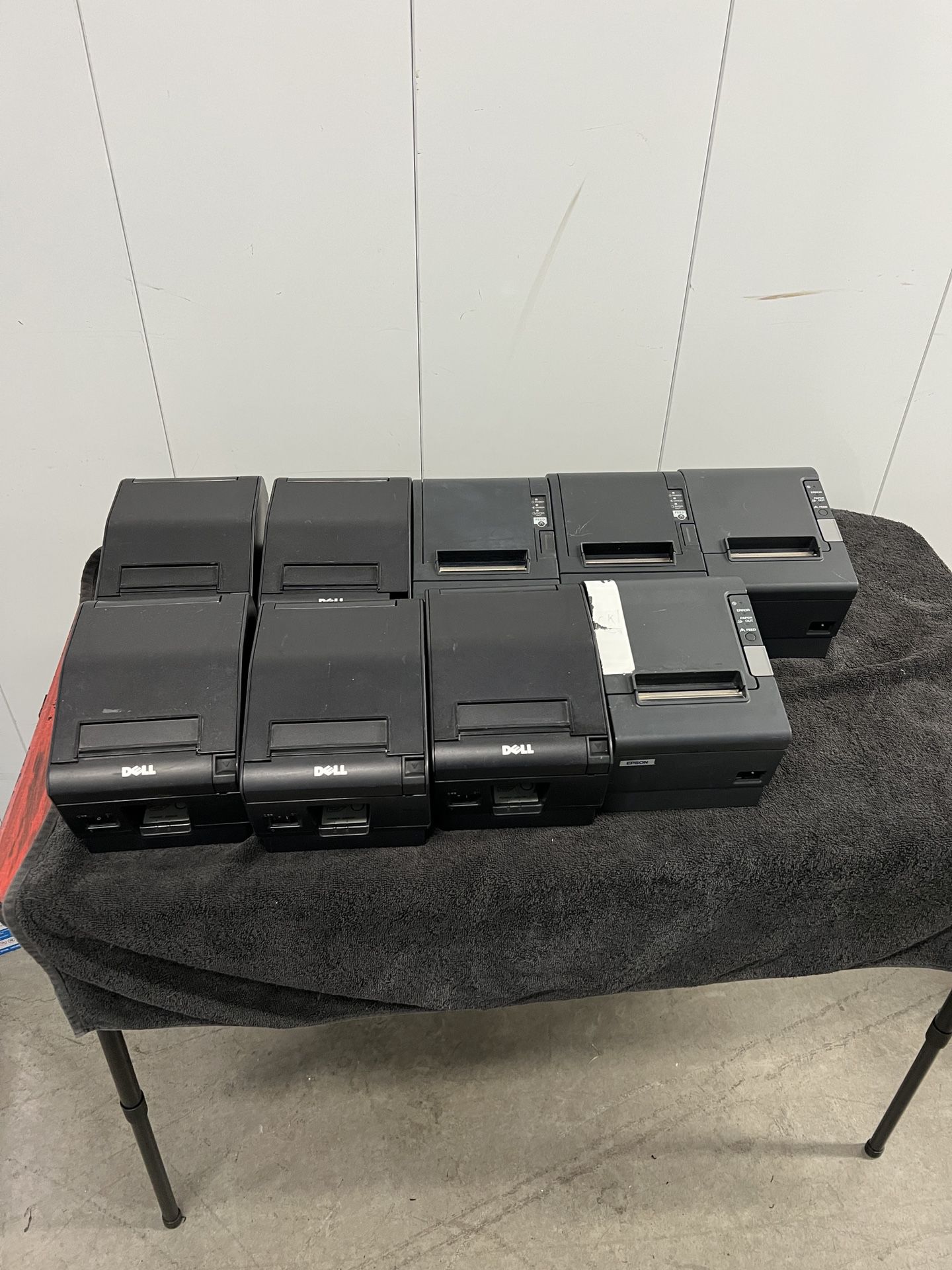 9 Thermal POS Receipt Printer’s  $65 For All Of Them!!!! Total !!