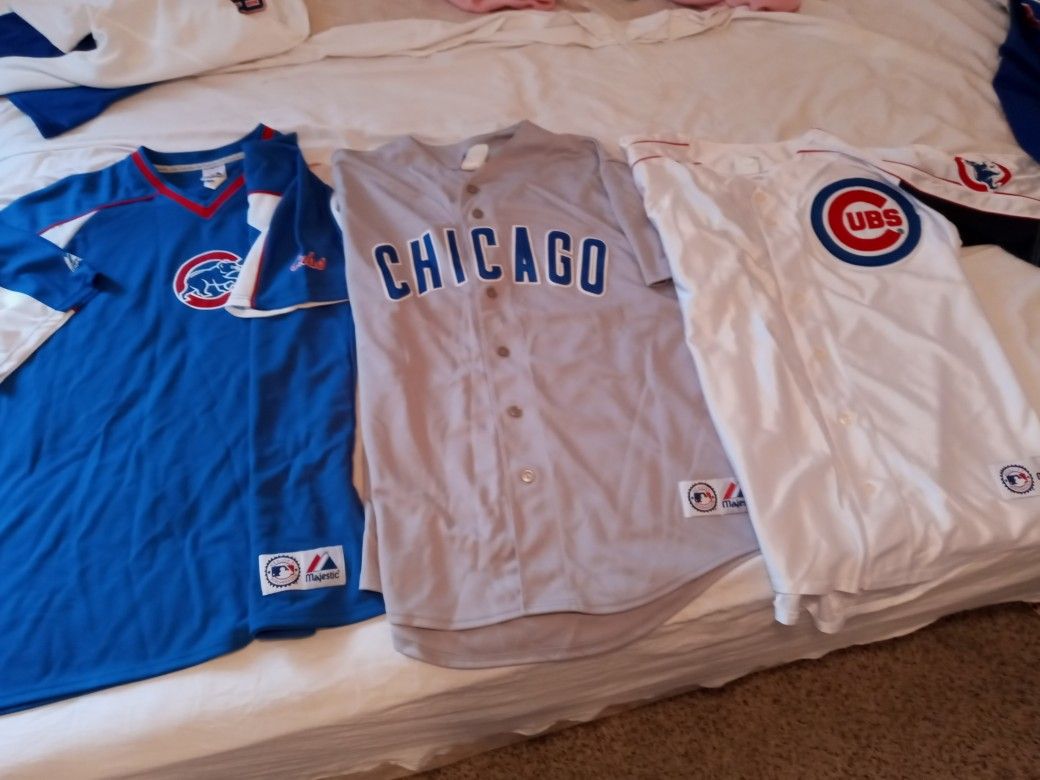 Chicago Cubs jerseys. $25 each