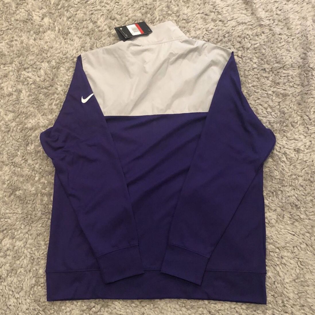 Nike Minnesota Vikings NFL Full Zip Jacket Men’s Size Large $90