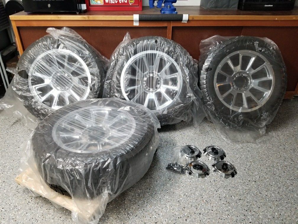 Vision wheels with tires