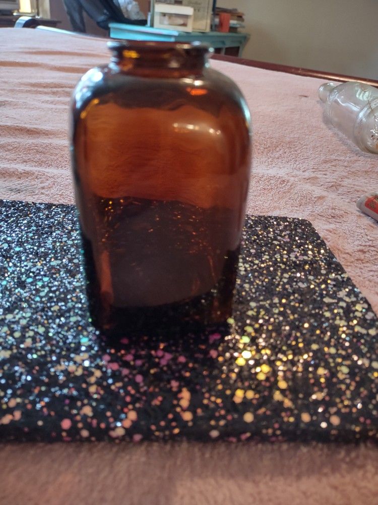 Vintage Brown Bottle