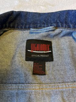 Highlander Size Medium Official Product Promo Denim Jacket Vintage There Can Be Thumbnail