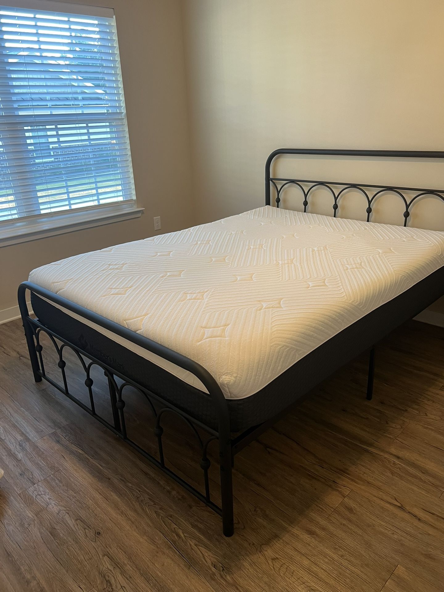 Bed Frame and Mattress Set