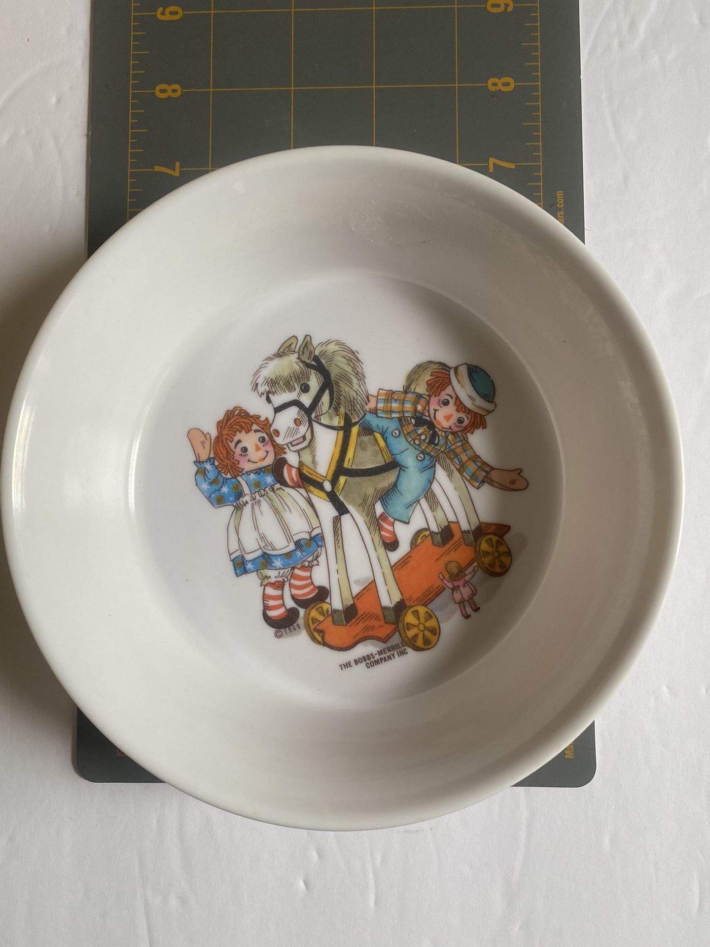 Raggedy Ann & Andy Bowl