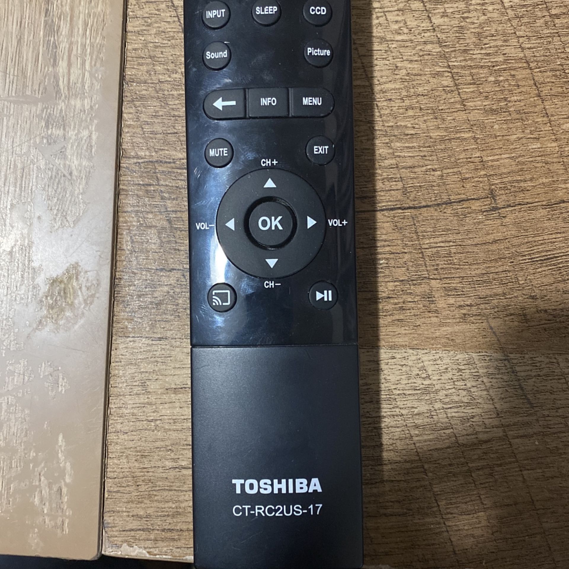 Toshiba 49 Inch Tv LED 4k Hd With Built In Chromecast for Sale in