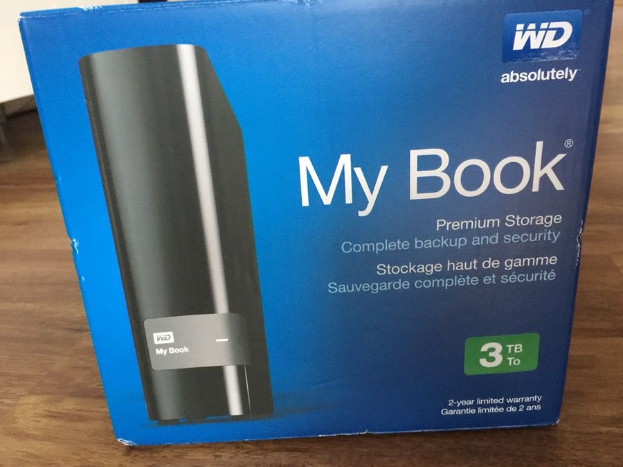 wd my book 3tb desktop