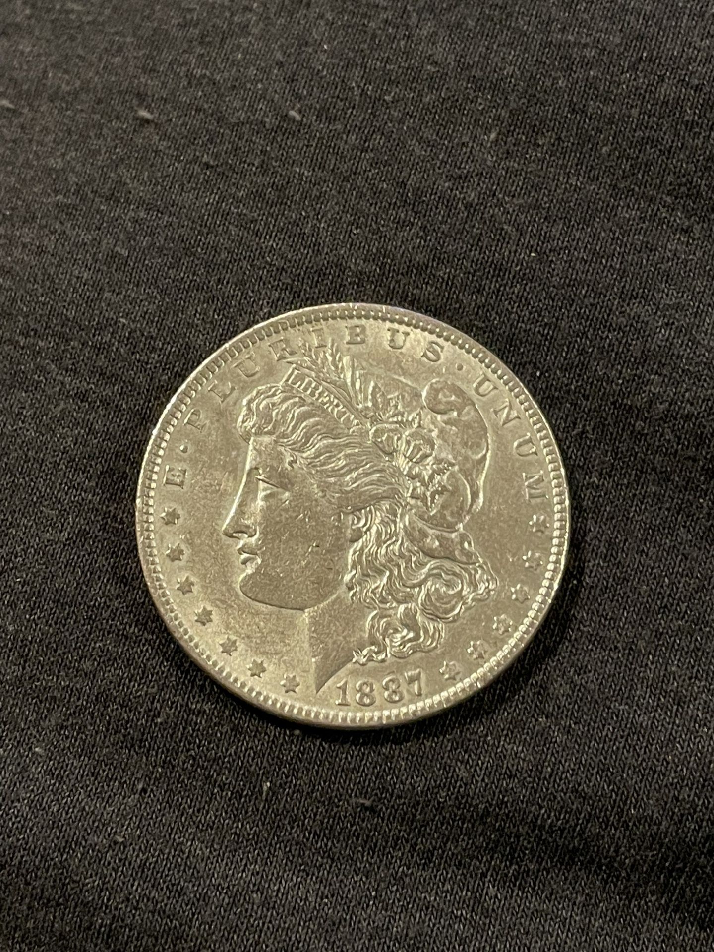 1887 🪙 Morgan Silver Dollar