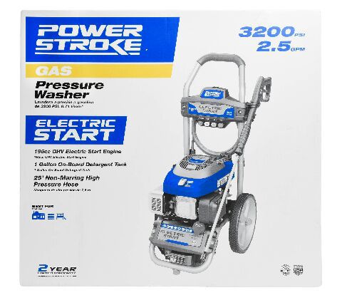 Powerstroke Electric Start 3200 Psi Gas Pressure Washer Parts