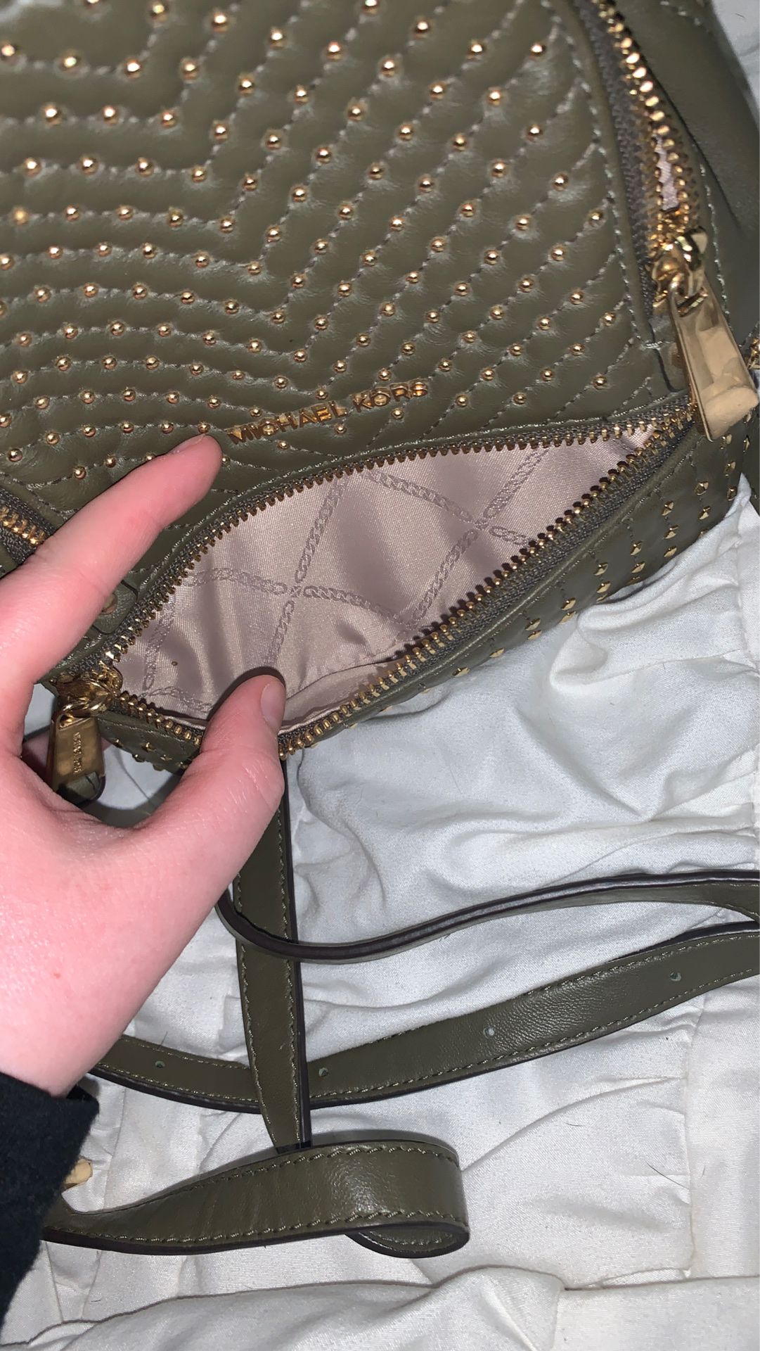 Michael Kors XS convertible backpack purse