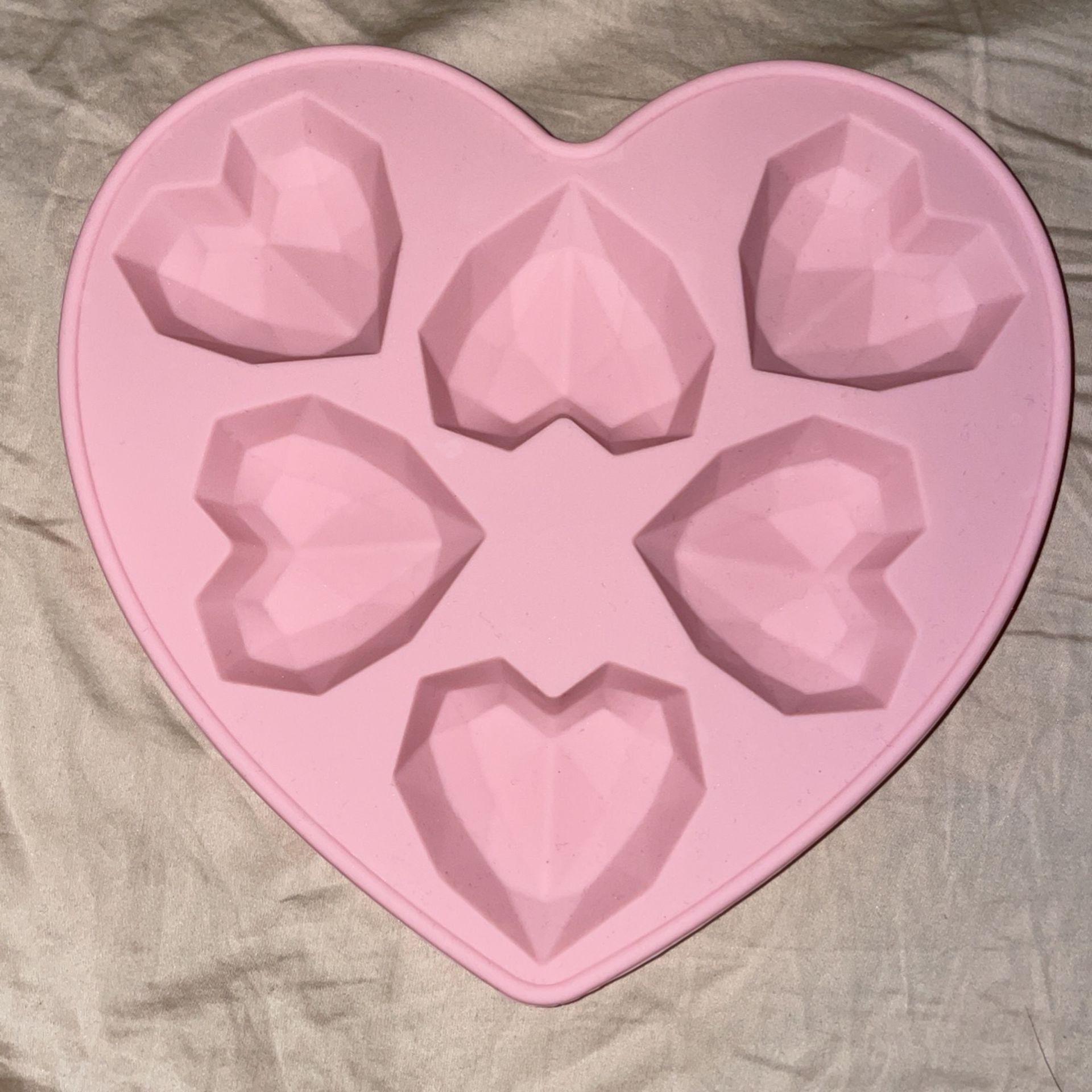 Silicon Heart Molds 