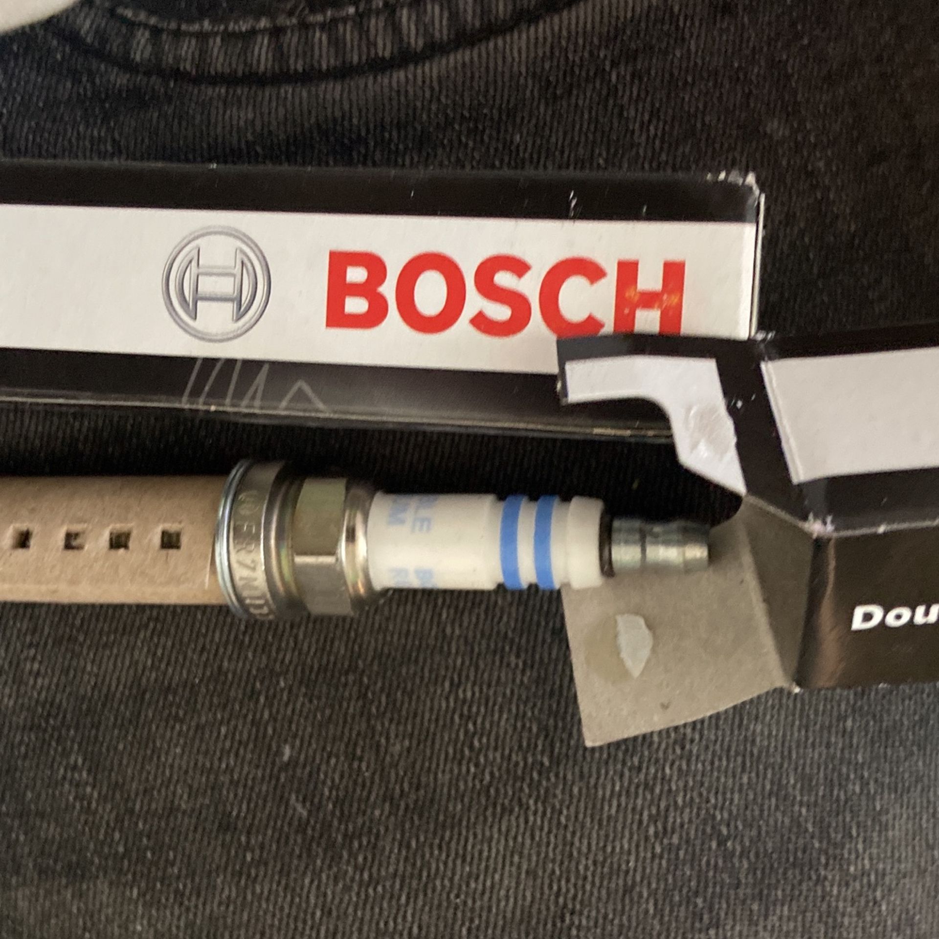 6 BOSCH Double Iridium Spark Plugs