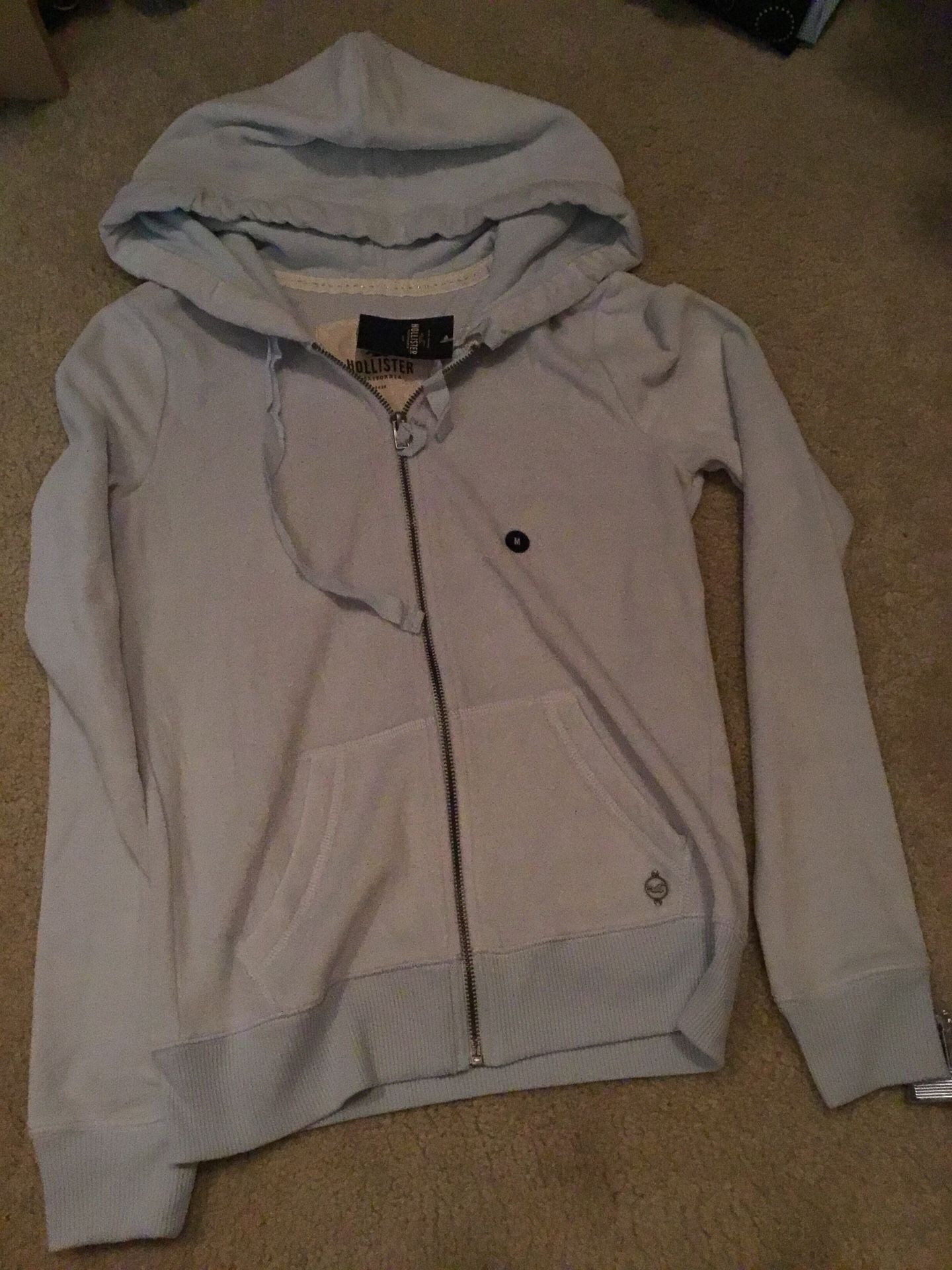 Hollister zipped hoodie