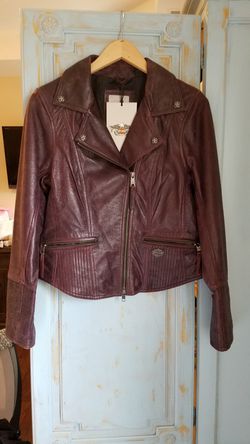 Harley Davidson, new, women's leather jacket Thumbnail