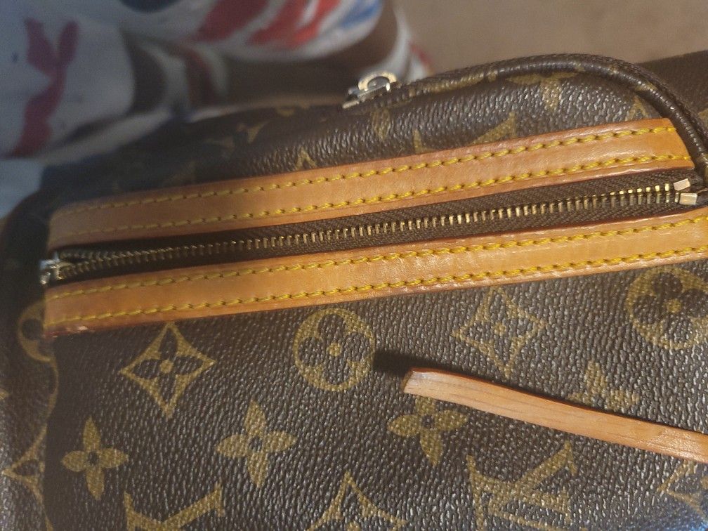 Louis Vuitton Bosphore Backpack Canvas Leather