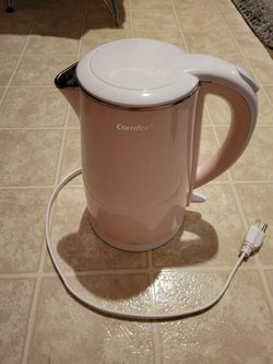 Pink Stainless Steel Electric Kettle Thumbnail