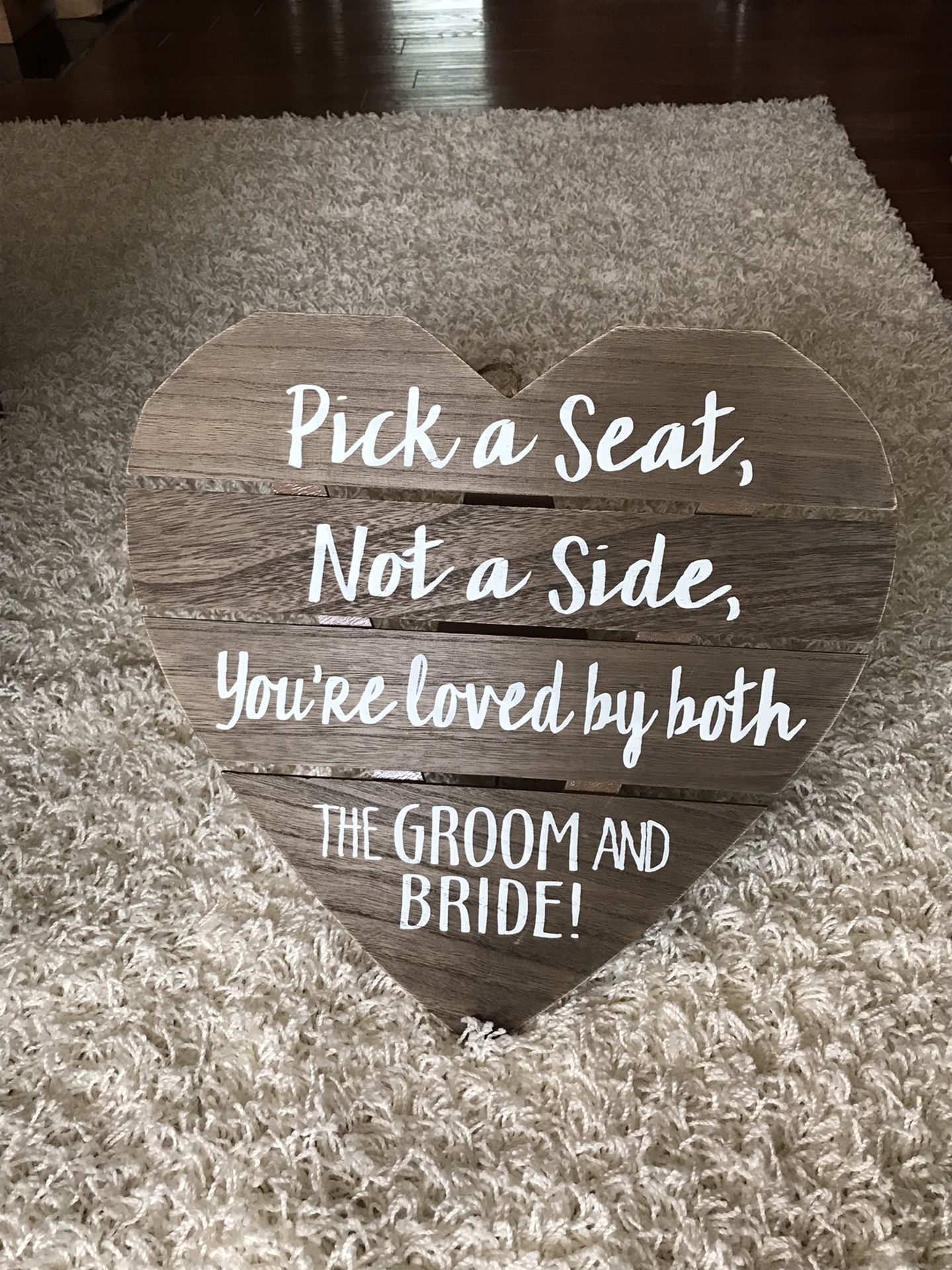 Wedding Decor Sign