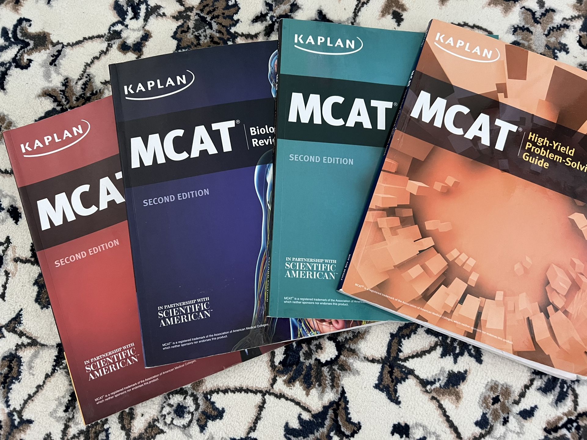 Kaplan MCAT books
