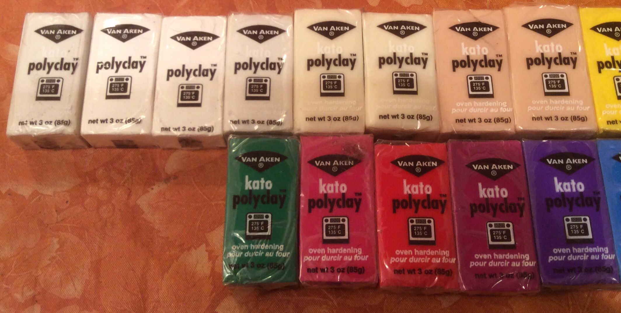28 New KATO Polyclay Crafting Clay Sculpturing - $40 For All 