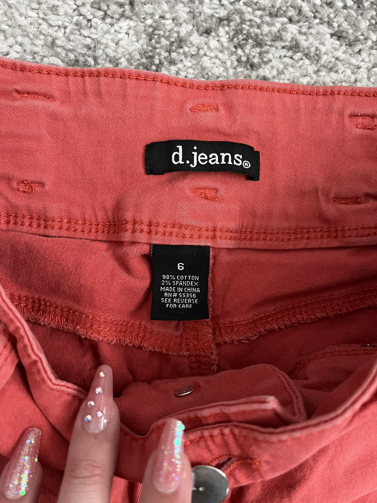D Jeans Coral High waisted Jean Shorts