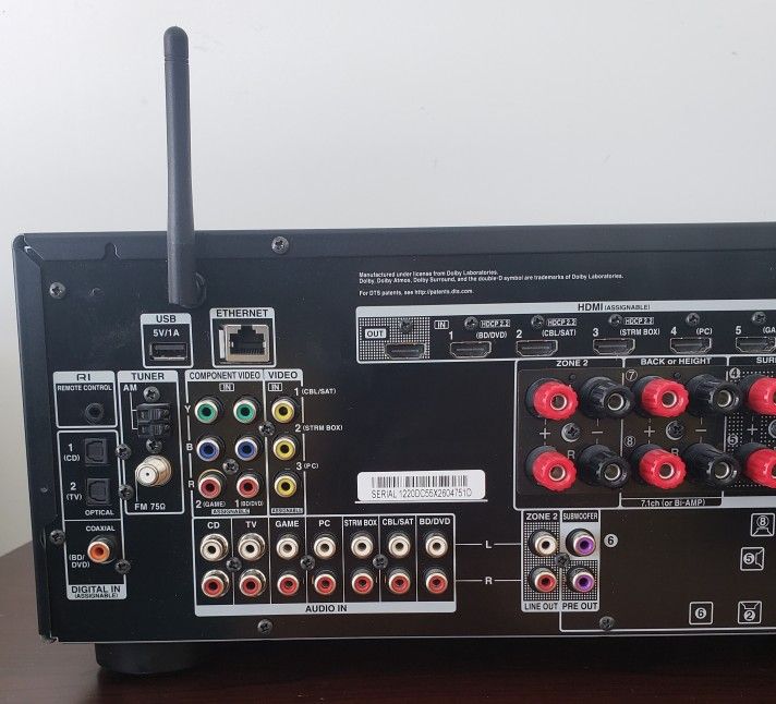 Onkyo TX-NR545 7.1 WiFi Receiver