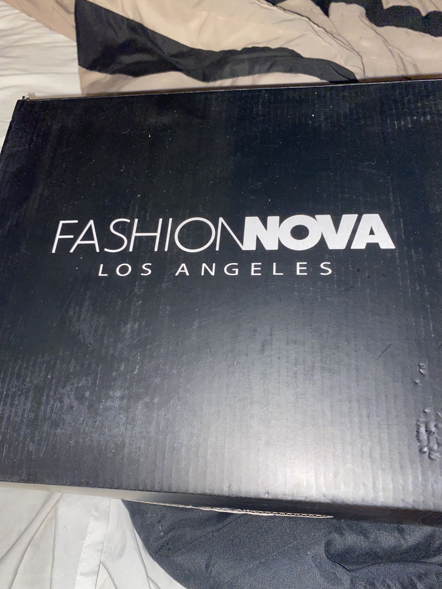 Fashion Nova Heeled Thigh High Boots Never Worn!