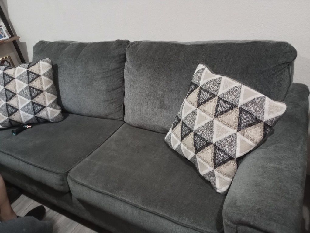 SLIGHTLY USED COUCH SET