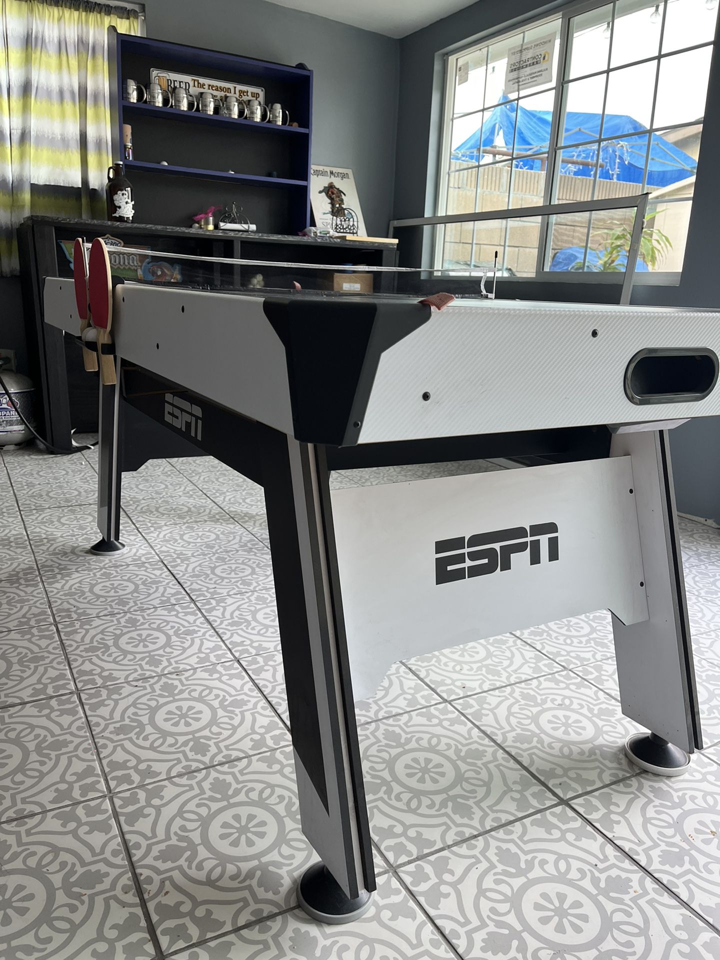 ESPN Table Tennis/ Air Hockey Table