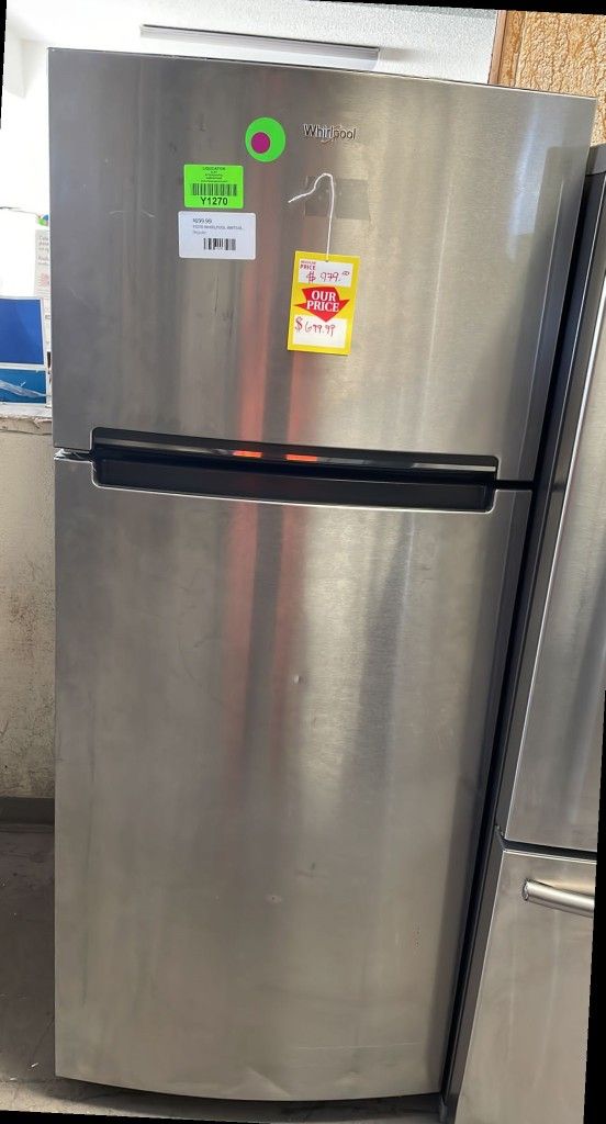 WHIRLPOOL WRT518SZFM 18 cu. ft. Top Freezer Refrigerator GY6NU for Sale ...