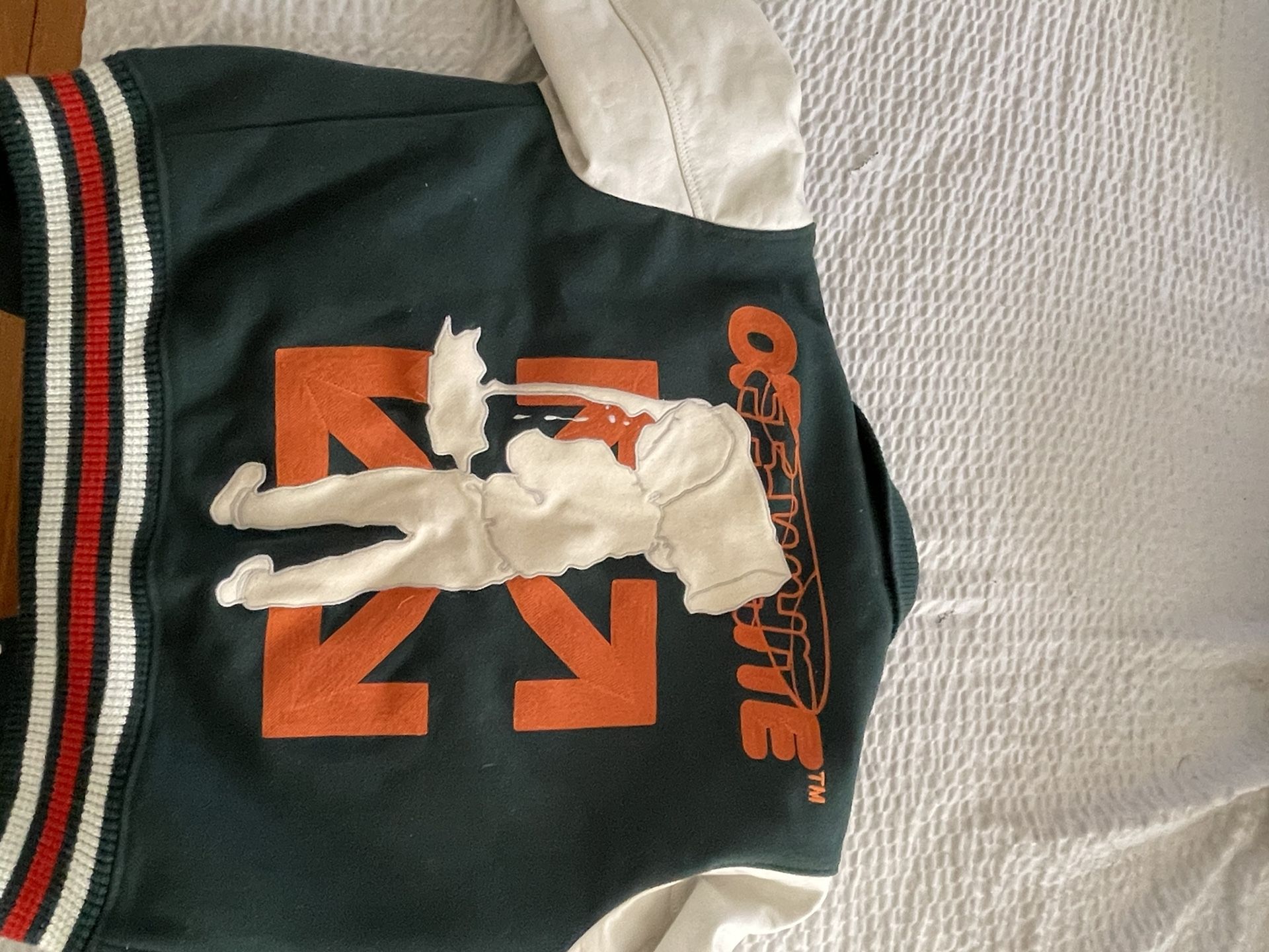 Off White Varsity Jacket
