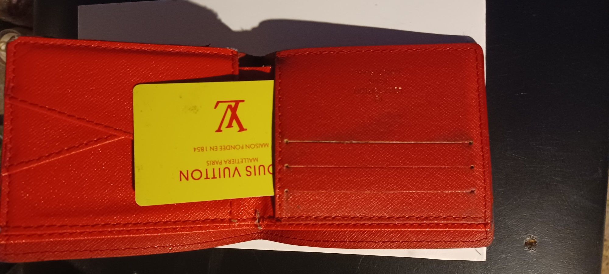 Louis Vuitton Supreme Epi Slender Wallet