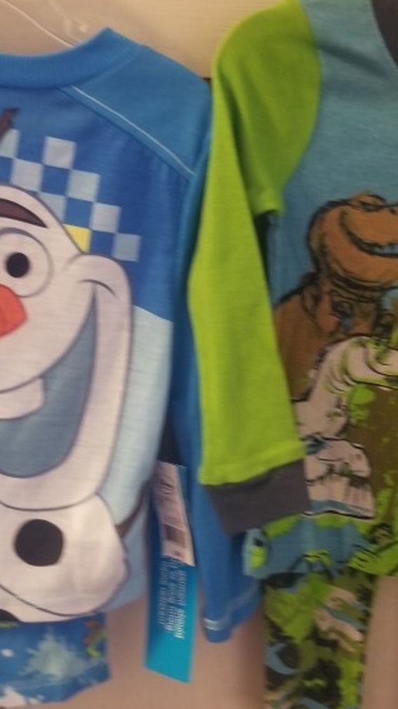 Olaf And Dinosaur Pijamas