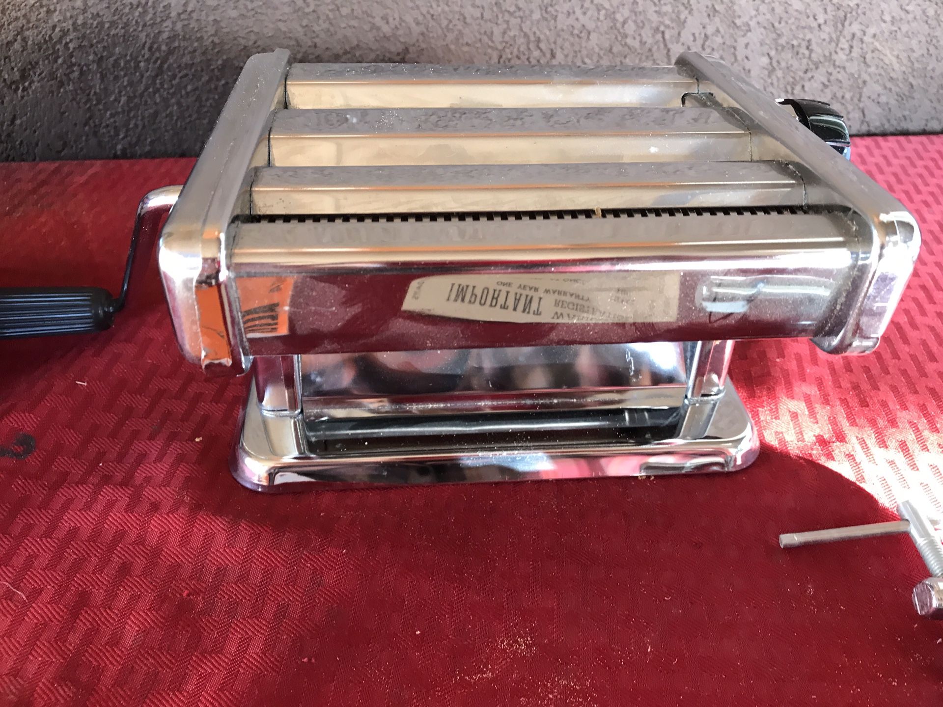 La Nuova ALTEA Lusso 160 PASTA MAKER Made In Italy