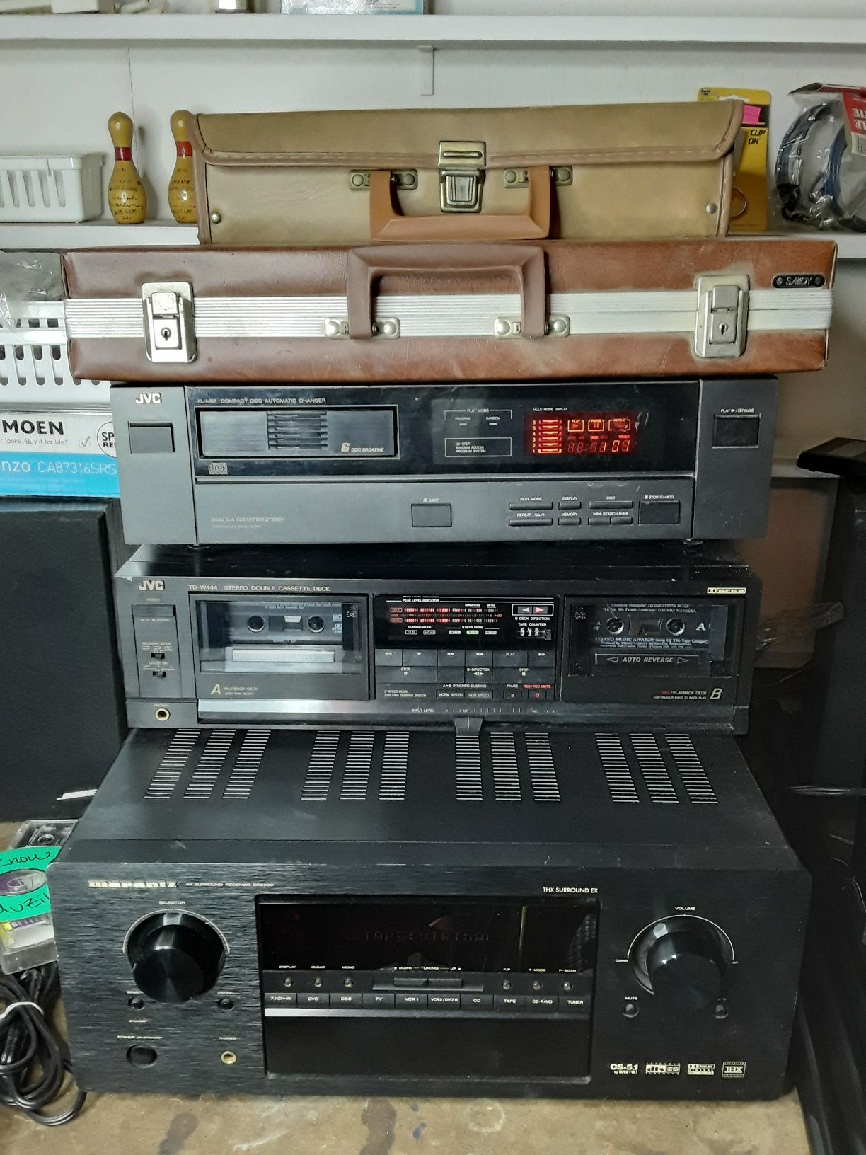 Stereo System CD/Dual Tape Deck