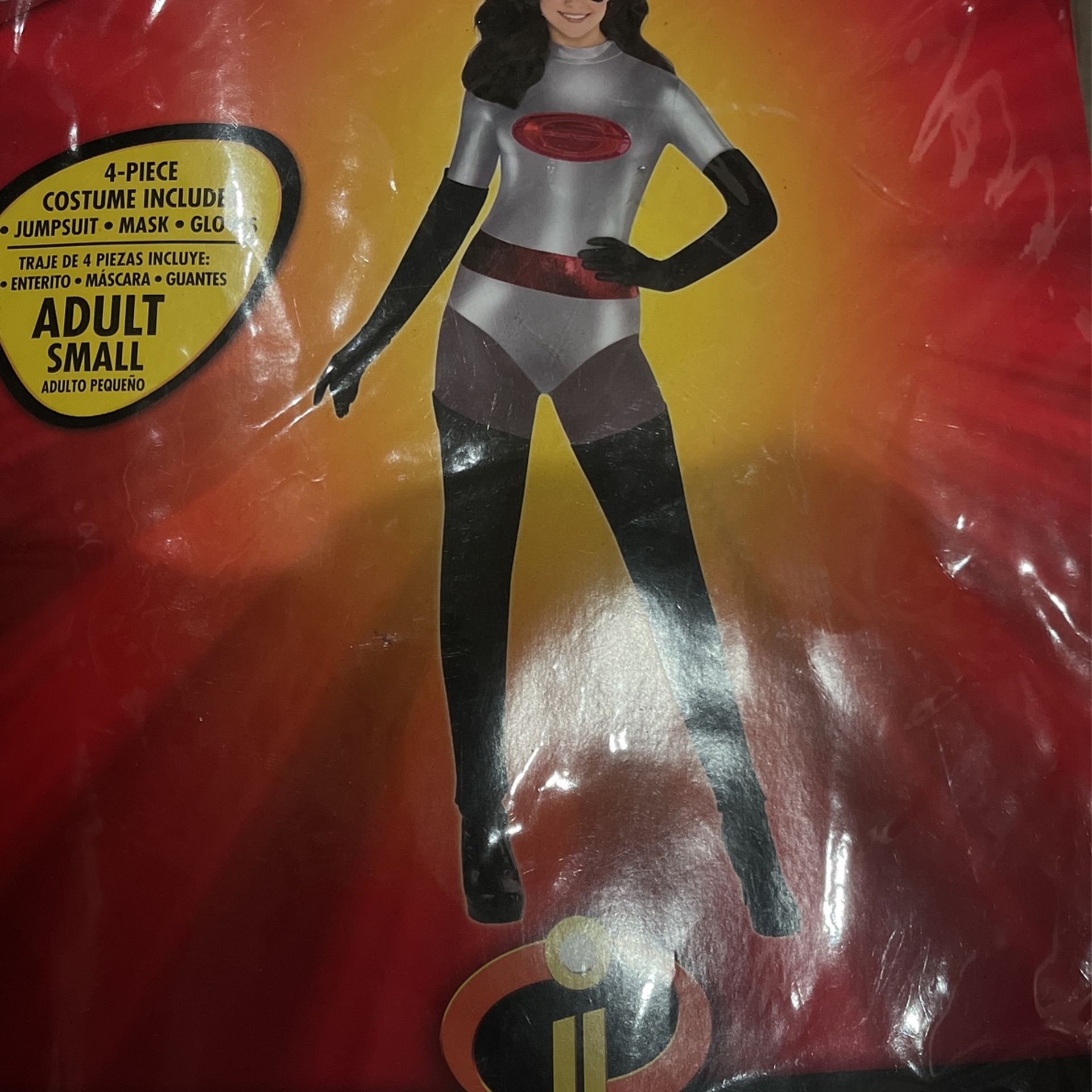 Incredibles 2 Elastigirl Halloween Costume Adult Size Small