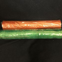Deco Mesh - 2 rolls, 1 Red, 1 Green - New in Package  Thumbnail
