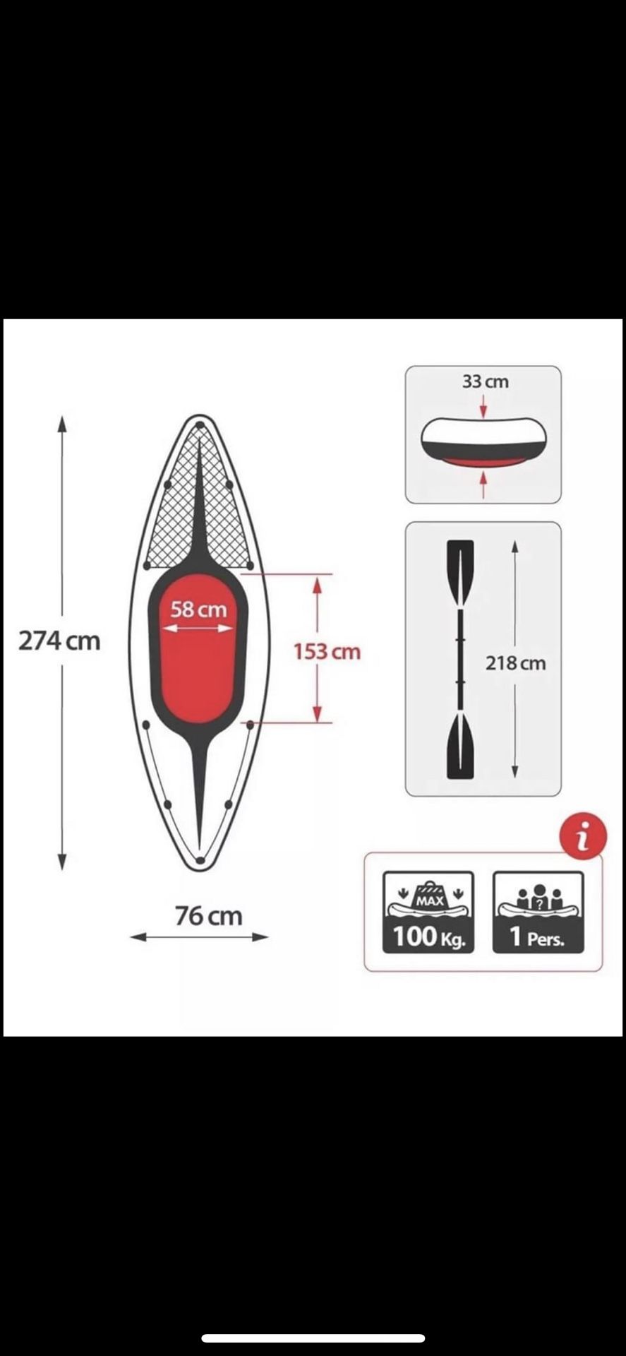 Intex Challenger K1 Kayak