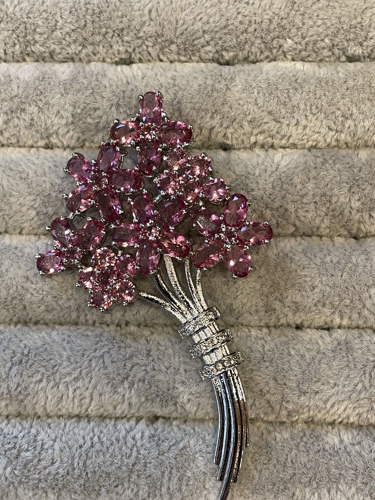 Solid Sterling Silver Brooch Custom Piece