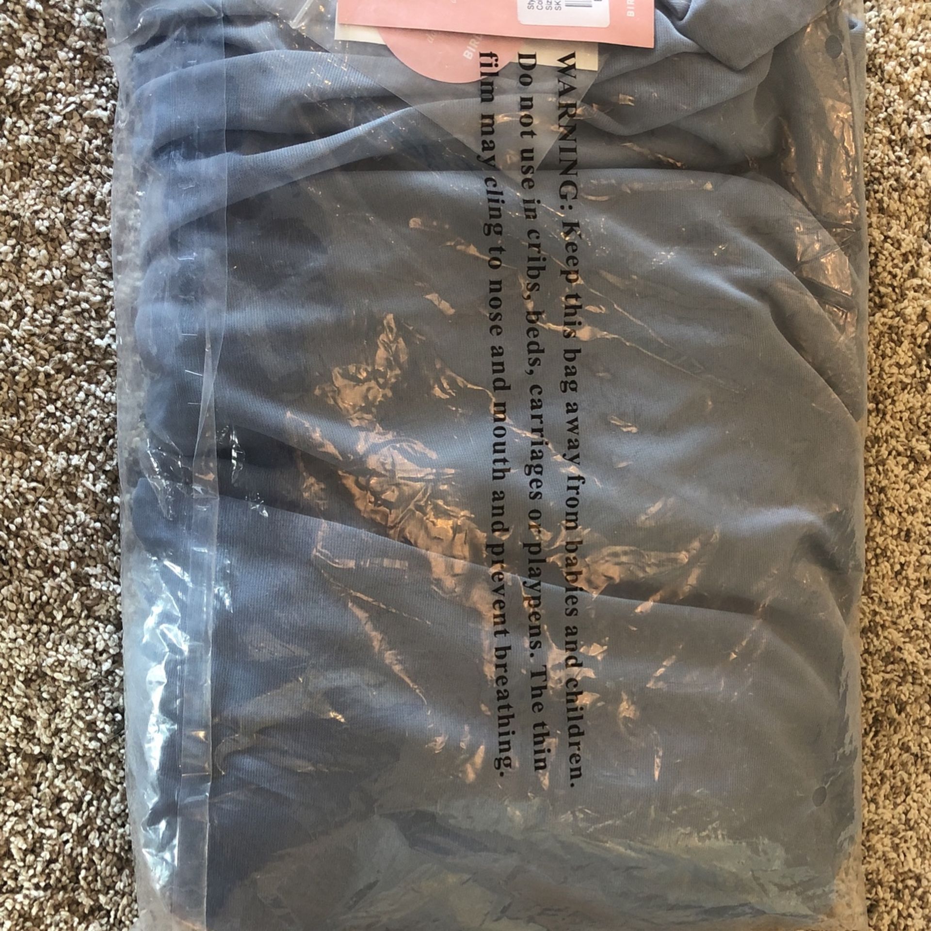 New Birdy Grey Bridesmaid Dress - Dusty Blue - Size Small