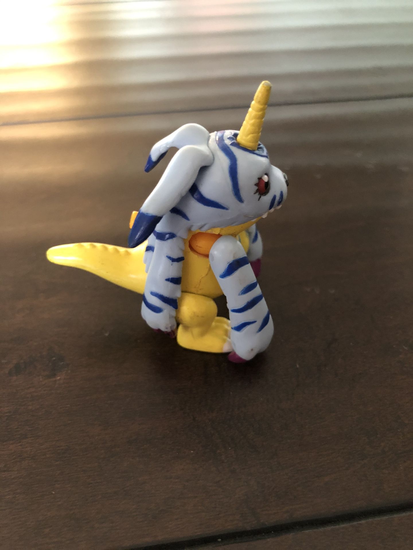 Vintage 1999 Bandai Digital Digimon Monster Gabumon Figure Moving Arms